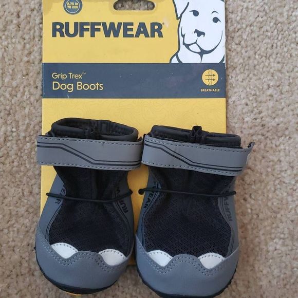 RuffWear Dog Ruffwear Grip Trexdog Training Boots Obsidian Black